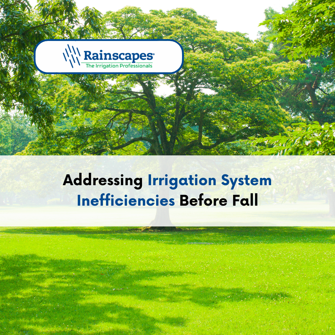 Addressing Irrigation System Inefficiencies Before Fall